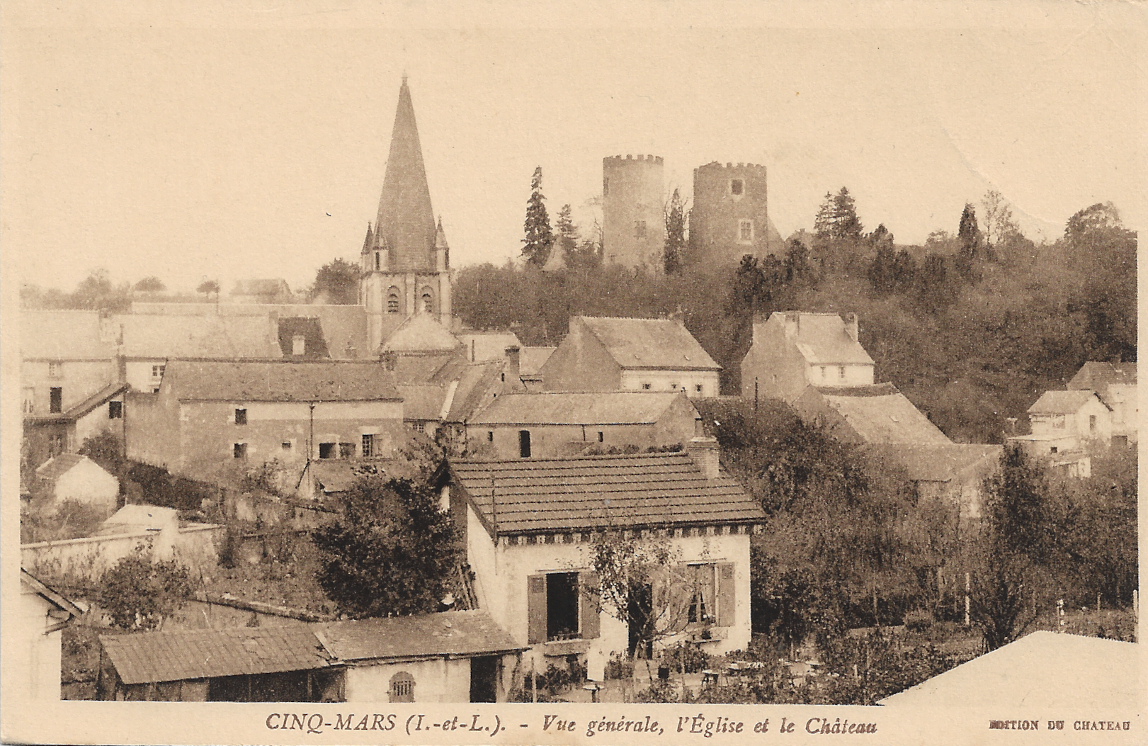 Cinq-Mars-la-Pile — carte postale ancienne